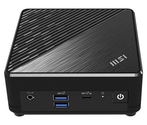 MSI Cubi N ADL-006BAU, Barebone Mini PC, Pentium N200, 1xM.2, 1x2.5", 1x DDR4 RAM Slot, Intel HD Graphics, 1xHDMI, 1xDP, 2xUSB-A, 1x USB-C (DP Alt Mode), 2x RJ45, 3.5mm, VESA, 3 Year Warranty