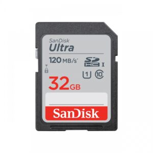 SanDisk SDSDUN4-032G-GN6IN, Ultra SDHC Memory Card, 32GB, UHS-1, Class 10, Read Speed: Up to 120MB/s, 10 Year Warranty