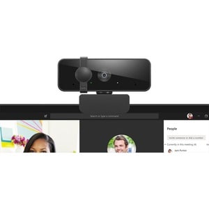 Lenovo 4XC1B34802, Essential FHD Webcam, 2MP, Manual Focus, Built-in-Mic, USB 2.0, Black, 1 Year Warranty - Image 5