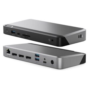 Alogic DUPRMX3-WW, USB-C Triple 4K Docking Station, 100W, 3xDP, 4xUSB Port, 1xRJ45, 2 Year Warranty