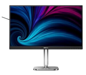 Philips 27B2N4500, 27" QHD IPS Business Monitor, 2560x1440, 16:9, 4ms, 120Hz, Adaptive Sync, 2xHDMI, 1xDP, USB, Speakers, VESA, Height Adjustable, Pivot, Swivel, Tilt, 3 Year Warranty