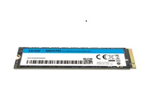 Lexar LNM610P500G-RNNNG, NM610, 500GB, M.2 NVMe, PCIe G3x4, 120TBW, Read Speed up to 3300MB/s, Write Speed up to 1700MB/s1, 3 Year Warranty