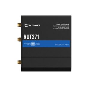 Teltonika RUT271002000, RUT271 Redcap 5G Router, Instant LTE Failover, Backward Compatible with 4G LTE Cat 4, Low Latency, High Capacity, PSU included, 2 Year Warranty