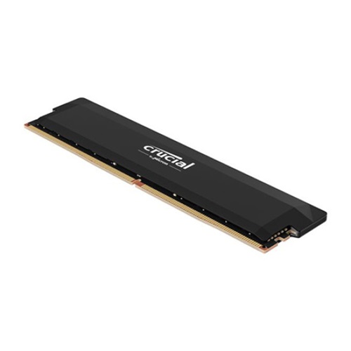 Crucial CP16G64C38U5B, Pro, UDIMM, DDR5, 16GB (1x16GB), 6400MHz, CL38, 1,35V, Black Heat Spreader Support Intel XMP AMD Ryzen for Desktop PC Gaming, Limited Lifetime Warranty - Image 2