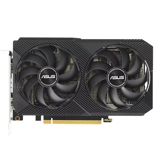 Asus DUAL-RX6500XT-O4G-V2, AMD Radeon RX 6500 XT V2 OC Edition, 4GB GDDR6, Core Clock: 2520MHz, Cuda Core: 1024, 1xHDMI, 1xDP, PSU: 500W, PCIe4.0, 3 Year Warranty - Image 2