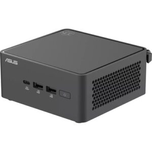 Asus RNUC15CRHU500004I, NUC 15 Pro mini PC, Intel Ultra 5-225H, DDR5(0/2), M.2(0/2), Wi-Fi 7+Bluetooth, Barebone Tall Kit with AU cord, 3 Year Warranty