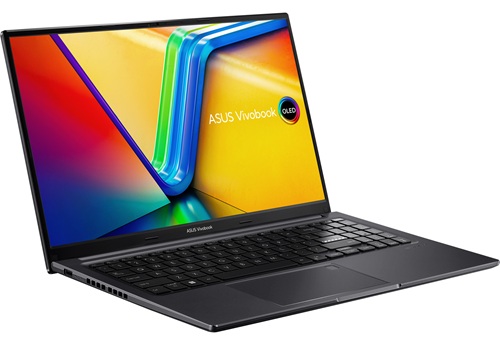 Asus M1505YA-MA130W, VivoBook 15, 15.6" 2.8K OLED Screen, AMD Ryzen 7-7730U, 16GB DDR4 RAM, 512GB NVMe SSD, Wireless AX+Bluetooth, Win11 Home, Indie Black, 1 Year Warranty - Image 4