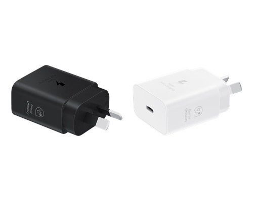 SAMSUNG EP-T2510NBEGAU, 25W USB-C AC Power Adapter, Black, No Cable included - Image 5