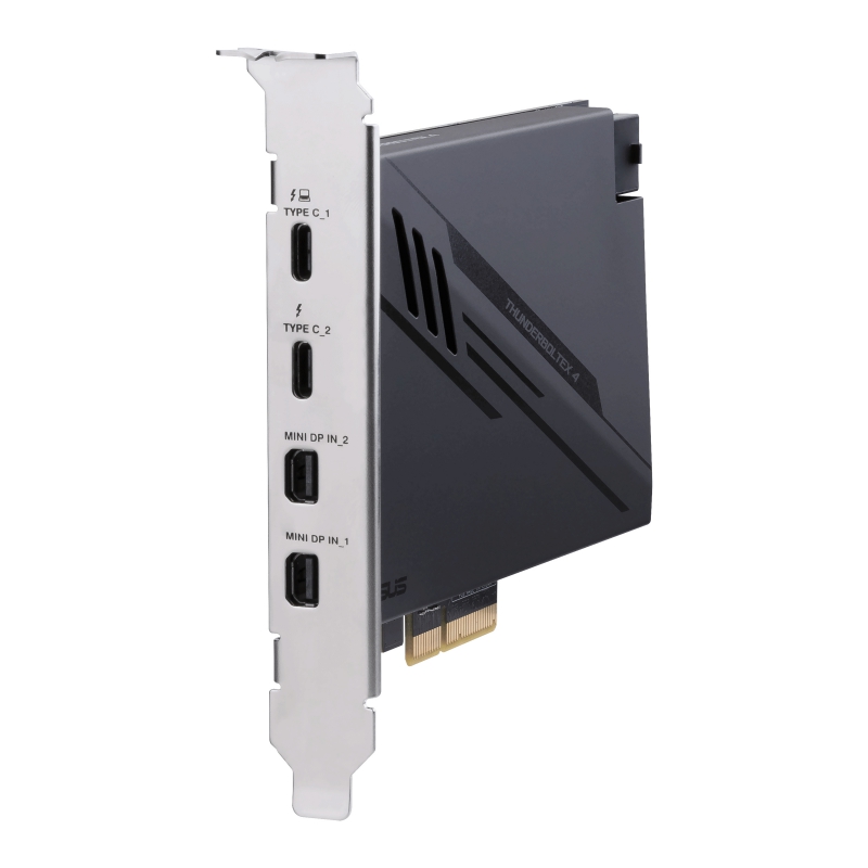 Asus THUNDERBOLTEX 4, Expansion Card, Dual Thunderbolt, 40 Gbps, Bi-Directional, 4xUSB-C, 1xDP, 4xPCIe3.0, 1 Year Warranty - Image 5
