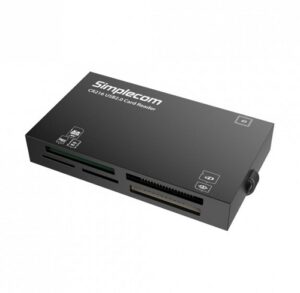 Simplecom CR216, USB 2.0 All in One Memory Card Reader 6 Slot for MS M2 CF XD Micro SD HC SDXC, 1 Year Warranty