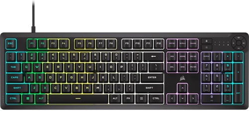 Corsair CH-9226C65-NA, K55 CORE Black, RBRDME ZND, RGB, Gaming Keyboard, 2 Year Warranty