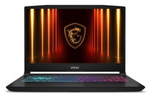 MSI KATANA 15 HX B14WEK-019AU, Gaming Laptop, 15.6" QHD Screen, Intel Core i7-14650HX, 16GB DDR5 RAM, 512GB NVMe SSD, NVIDIA GeForce RTX 5050 8GB GDDR7, Wireless  AX+Bluetooth, Windows 11 Home, Black, 1 Year Warranty.
