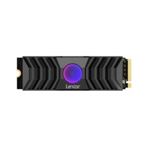 Lexar LNM1090001T-RNANG, NM1090, 1TB PCIe 5.0 NVMe M.2 SSD, 700TBW, Read Speed: 11,500 MB/s, Write Speed: 9,000 MB/s, MTBF: 1,500,000 Hours, 5 Year Warranty