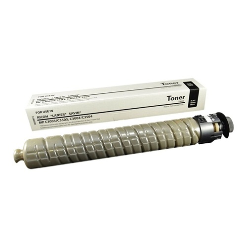 Ricoh 841829 (841837) Toner Cartridge, Comtaible: MPC3003 MPC3503, Black, 1 Year Warranty
