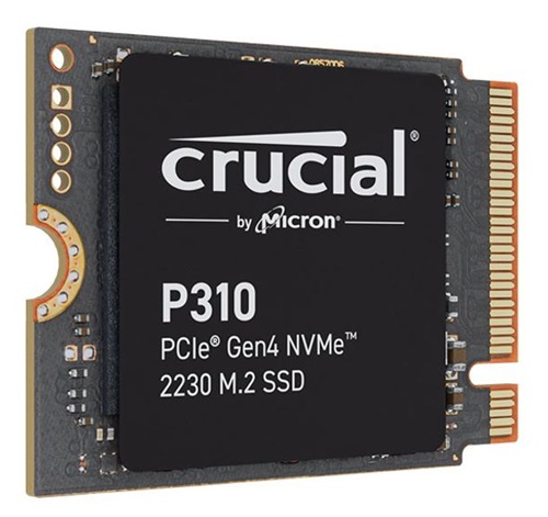 Crucial CT1000P310SSD2, P310 1TB M.2 2230 NVMe SSD 7100/6000 MB/s 1M IOPS 220TBW 2M MTTF for MS Surface Pro Valve Steam Deck Asus Rog Ally Lenovo Legion Go MSI Claw, 10 Year Warranty - Image 2