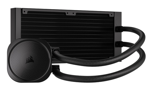 Corsair CW-9060088-WW, NAUTILUS 240 Liquid CPU Cooler, Size: 120mm, Airflow; 72.8CFM, Noise: 36dBA, Socket: 1851, Intel 1700, AMD AM5/AM4, 5 Year Warranty - Image 2