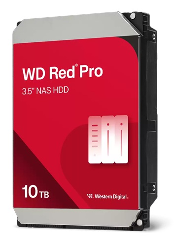 Western Digital WD103KFBX, WD Red Pro NAS HDD, 10TB, 3.5", SATA 6Gb/s, 7200 RPM, 512 MB Cache, 550TBW, MTBF: 2,500,000 Hours, 5 Year Warranty - Image 2