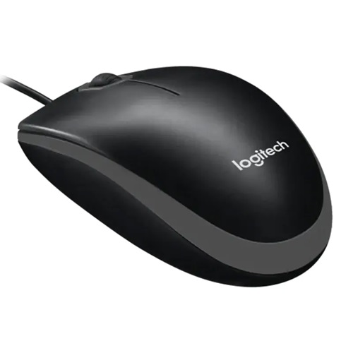 Logitech 910-001439, B100 Optical Mouse, Wired, 1000 dpi, USB, Black, 3 Year Warranty - Image 3