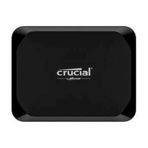 Crucial CT2000X9SSD9, X9 2TB Portable External SSD, Read Speed: 1050MB/s, Write Speed: 975MB/s, USB-C 3.2 Gen 2, 3 Year Warranty