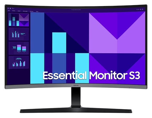 Samsung LS27D390GAEXXY, 27" FHD VA Curved Monitor, 1920x1080, 16:9, 4ms, 100Hz, 1xHDMI, 1xD-Sub, VESA, Tilt, 3 Year Warranty
