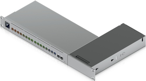 Ubiquiti UACC-PRO-MAX-16-RM, Pro Max 16 Rack Mount, 1U Rack-Mount Accessory, 16 Switches, Power Cable Management, Adapter Storage for Clean Installation, 1 Year Warranty - Image 3