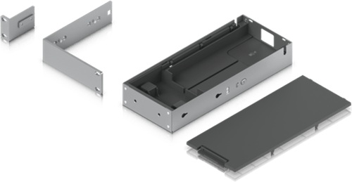 Ubiquiti UACC-PRO-MAX-16-RM, Pro Max 16 Rack Mount, 1U Rack-Mount Accessory, 16 Switches, Power Cable Management, Adapter Storage for Clean Installation, 1 Year Warranty