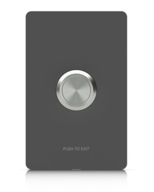 Ubiquiti UA-BUTTON Button, Push-to-exit Button Designed For UniFi Access Hubs, Contacting Rate 30V DC, 2A, Indoor Only, 1 Year Warranty
