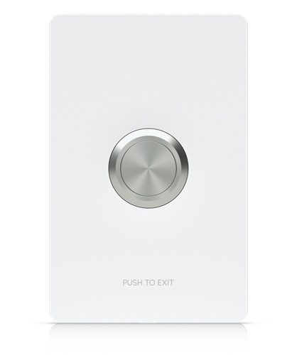 Ubiquiti UA-BUTTON Button, Push-to-exit Button Designed For UniFi Access Hubs, Contacting Rate 30V DC, 2A, Indoor Only, 1 Year Warranty - Image 2