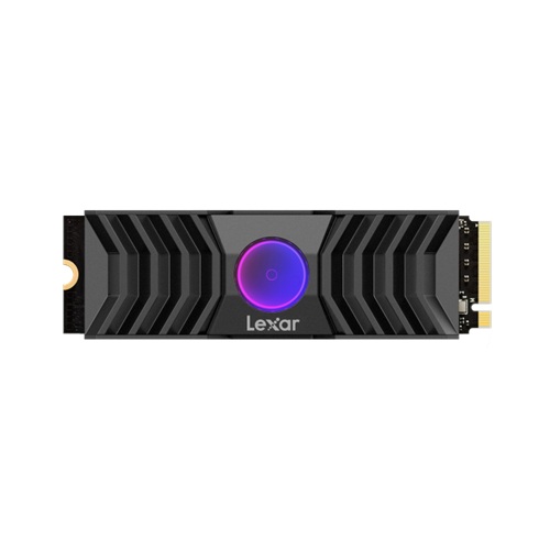 Lexar LNM1090002T-RNANG, NM1090, 2TB with Heatsink M.2 2280 PCIe Gen 5x4 NVMe SSD, 1400TBW, Read Speed: 12000MB/s, Write Speed: 11000MB/s, MTBF: 1,500,000 Hours, 5 Year Warranty