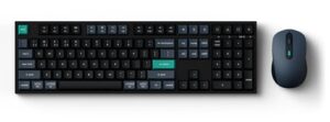 Keychron KBKCKCBD2, B36 Silent Keyboard and BM25 Silent Mouse Wireless Combo, Keyboard: 100% Full Key Layout, Tri-mode (2.4GHz/5.2/Wired USB-C), Up to 320Hrs Battery Life, Mac/Windows Switch, Mouse: 400-2400 DPI, PAW3212 Sensor, Tri-mode (2.4GHz/BT 5.2/Wired USB-C), Up to 98Hrs Battery Life, PTFE Mouse feet, 1 Year Warranty