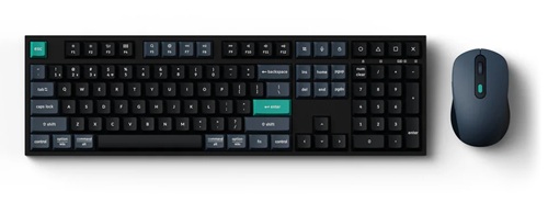 Keychron KBKCKCBD2, B36 Silent Keyboard and BM25 Silent Mouse Wireless Combo, Keyboard: 100% Full Key Layout, Tri-mode (2.4GHz/5.2/Wired USB-C), Up to 320Hrs Battery Life, Mac/Windows Switch, Mouse: 400-2400 DPI, PAW3212 Sensor, Tri-mode (2.4GHz/BT 5.2/Wired USB-C), Up to 98Hrs Battery Life, PTFE Mouse feet, 1 Year Warranty
