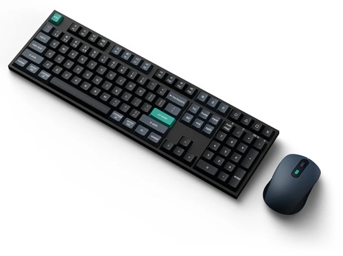 Keychron KBKCKCBD2, B36 Silent Keyboard and BM25 Silent Mouse Wireless Combo, Keyboard: 100% Full Key Layout, Tri-mode (2.4GHz/5.2/Wired USB-C), Up to 320Hrs Battery Life, Mac/Windows Switch, Mouse: 400-2400 DPI, PAW3212 Sensor, Tri-mode (2.4GHz/BT 5.2/Wired USB-C), Up to 98Hrs Battery Life, PTFE Mouse feet, 1 Year Warranty - Image 2