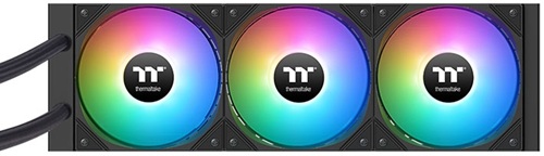 Thermaltake CL-W459-PL12SW-A, LA360 ARGB AIO Liquid CPU Cooler, 360mm Radiator, 3x120mm ARGB Fans, Compatible With Intel LGA 2066, 2011-3, 2011, 1851, 1700, 1200, 1156, 1155, 1151, 1150, AMD AM5, AM4, AM3+, AM3, 2 Year Warranty - Image 4