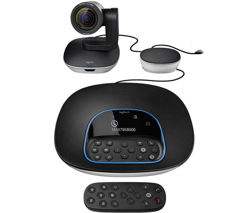 Logitech 960001054, Group Video Conferncing System For Mid/Large-Sized Meeting Rooms, Includes: Camera, Speakerphone, Hub, Remote, Wall/Table Mount, 2 Year warranty - Image 2