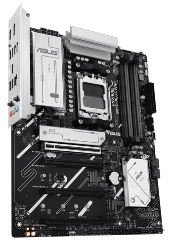 Asus PRIME B850-PLUS WIFI-CSM, ATX, AMD AM5, 4xDDR5, 3xM.2, 4xSATA 6Gb/s, SATA, 3xPCIe, 1xHDMI, 1xDP, Ethernet, Wireless AX+Bluetooth, 1xUSB-C, 7xUSBA, 3 Year Warranty - Image 4