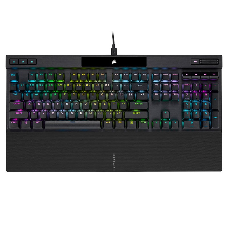 Corsair CH-9109414-NA, K70 Pro Mechanical Gaming Keyboard, USB-A, Wired, Cherry MX Speed, RGB, Black, 2 Year Warranty - Image 2