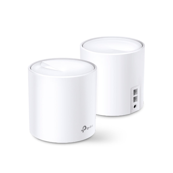TP-Link Deco X20(2-pack), AX1800 Whole Home Mesh Wireless AX System, Dual-Band, Up To 370 sqm Coverage, 2x LAN/WAN Gigabit Ethernet Ports, OFDMA, MU-MIMO, 1 Year Warranty - Image 2