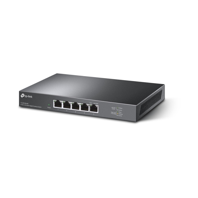 *Sale till 30 Sep* TP-Link TL-SG105-M2, 5× 100Mbps, 1Gbps, 2.5Gbp Ports, Fanless, Wireless AX, 3 Year Warranty - Image 2