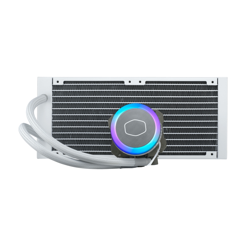 Cooler Master MLX-D24M-A18PW-R1, MasterLiquid ML240 Illusion White Edition, Size: 2x120mm, Socket: Intel LGA 1700/1200/2066/2011-v3/2011/1151/1150/1155/1156, AMD AM4/AM3+/AM3/AM2+/AM2/FM2+/FM2/FM1, RGB, 3 Year Warranty - Image 9