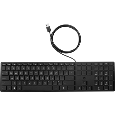 HP 9SR37UT, Wired 320K Keyboard (Replaces 9SR37AA) - Image 2