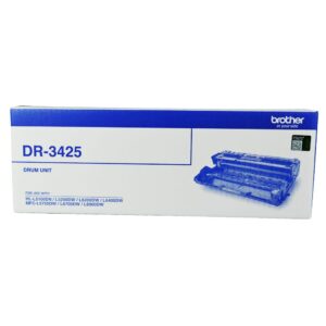 Brother DR-3425, Drum Unit, UP TO 30,000(1pg/job),50,000(3pgs/job) - To Suit With HL-L5100DN/L5200DW/L6200DW/L6400DW & MFC-L5755DW/L6700DW/L6900DW, 1 Year