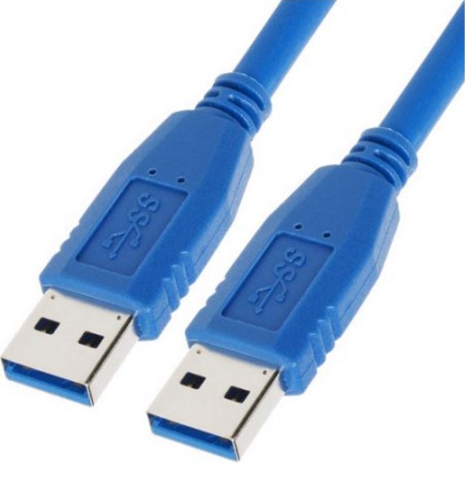 Astrotek USB3.0 A-Male to A-Male Cable, Blue - 1m