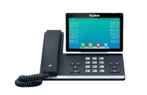 Yealink SIP-T57W, 16 Line IP HD Phone, 7" 800x480 Colour Screen, HD Voice, 2xGig Ports, Wireless+Bluetooth, USB2.0, 1 Year Warranty