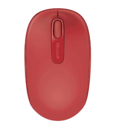 Incase U7Z-00035, Designed By Microsoft Wireless, Mobile Mouse 1850, Flame Red, 3 Year Warranty
