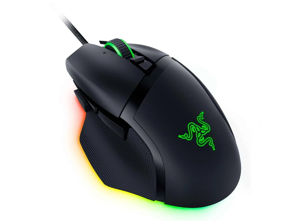 Razer RZ01-04000100-R3M1, Basilisk V3 Ergonomic Gaming Mouse, Wired, 2600dpi, RGB, Black, 2 Year Warranty - Image 2