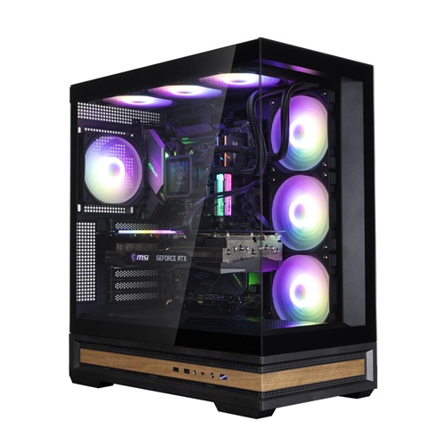 Zalman P40 NAMU BLACK, ATX, Mid Tower, Tempered Glass, Drive Bays: 2 x Combo(2.5” or 3.5”) (Max. 3x 2.5” or 2 x 3.5”), Expansion Slot: 7, Fan: 120mm, Motherboard Support: ATX / mATX / Mini-ITX, 1 Year Warranty