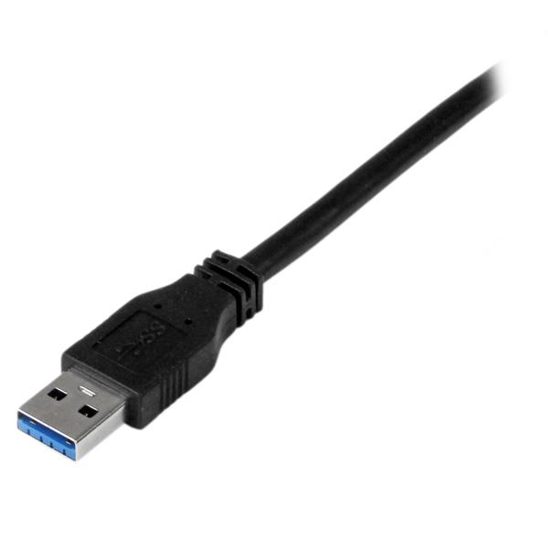 StarTech USB3CAB2M, 2m (6 ft) Certified SuperSpeed USB 3.0 (5Gbps) A to B Cable - M/M - Image 2