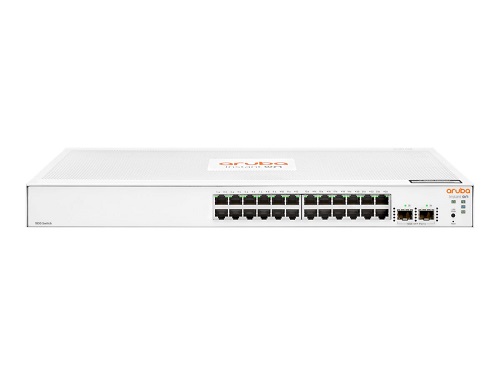 Aruba JL812A, Instant On 1830 Smart Managed Switch, 24x Gigabit RJ45 Ports, 2x SFP 1Gbe Ports, Limited Lifetime Warranty