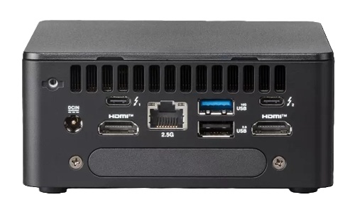 Asus RNUC13ANHH500000I, NUC 13 Pro Tall Barebone Mini PC, Intel Core i5-13420H, DDR4(0/2), M.2(0/1), 2.5"(0/1), Intel XE Graphics, Wireless AX+Bluetooth, 3 Year Warranty - Image 4