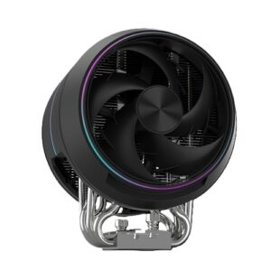 Zalman ZET 5 BLACK, ZET5 200w Jet turbine styled cooler, Fan: 120mm, Air Flow: 44.48CFM, Noise Level: 30.4dB(A), Compatibility: INTEL Socket : LGA1851/1700/1200/115X AMD Socket : AM5/AM4, 1 Year Warranty